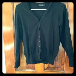 Black classic cardigan